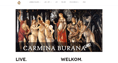 Desktop Screenshot of carminaburanalive.nl